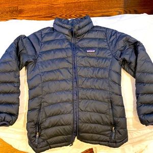 Patagonia down jacket (black) girls size XL/14